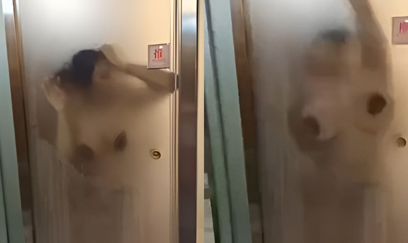 L'autista dell'aereo gemeva nel bagno e tutto l'hotel poteva sentirlo
